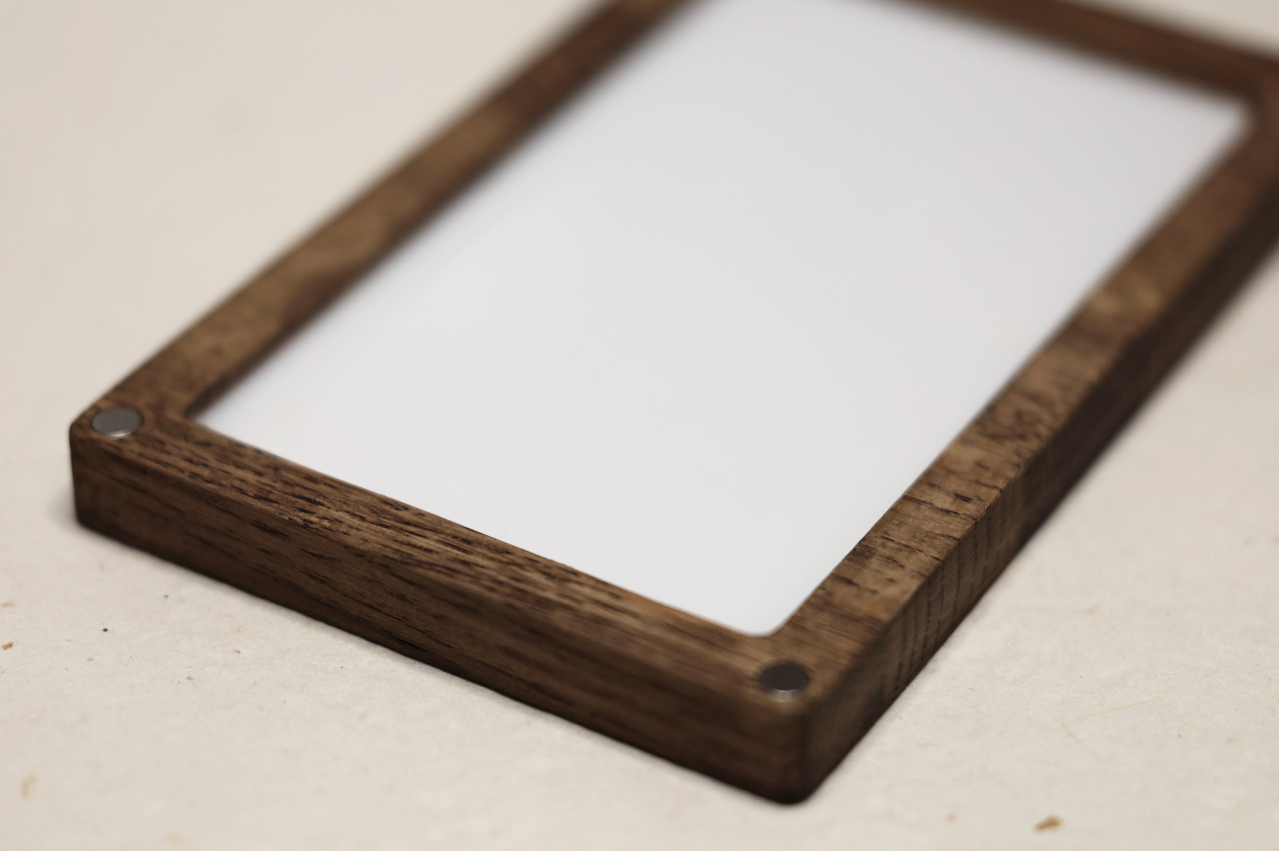 Wooden deluxe watercolor box (incl. empty 36 half pans)