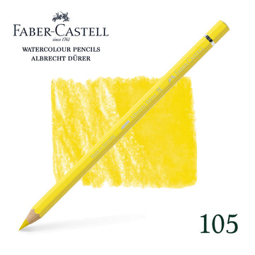 105 Jaune de cadmium clair - Crayon aquarellable - Faber-Castell - Albrecht Dürer