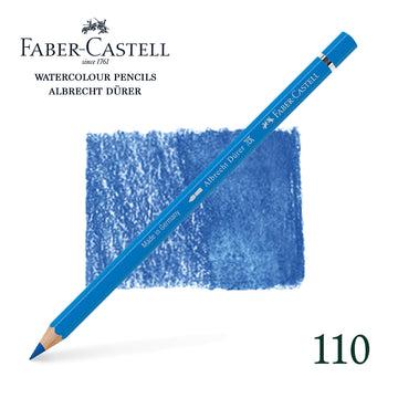 110 Bleu phtalo - Crayon aquarellable - Faber-Castell - Albrecht Dürer