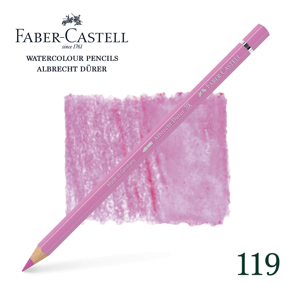 119 Light magenta - Watercolor pencil - Faber Castell - Albrecht Durer
