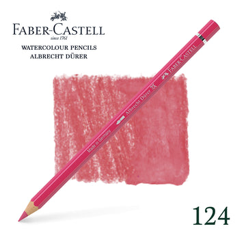 124 Rose Carmine - Watercolor pencil - Faber Castell - Albrecht Durer