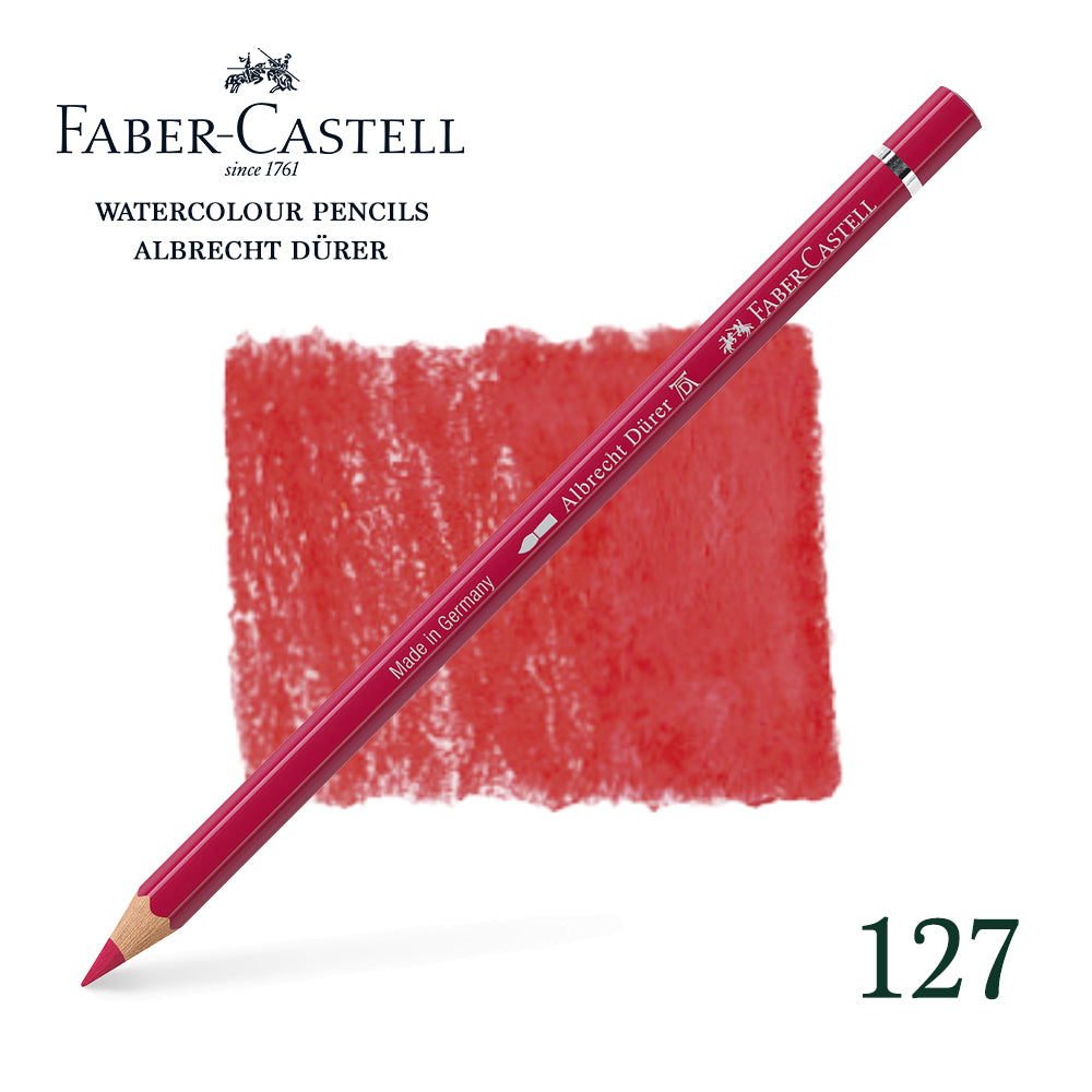 127 Pink Carmine - Watercolor pencil - Faber Castell - Albrecht Durer