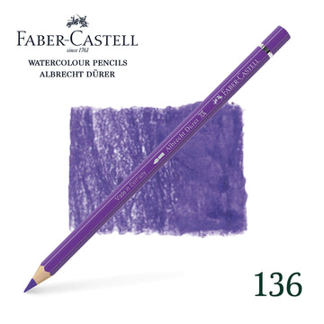 136 Purpurviolett - Aquarellstift - Faber-Castell - Albrecht Dürer