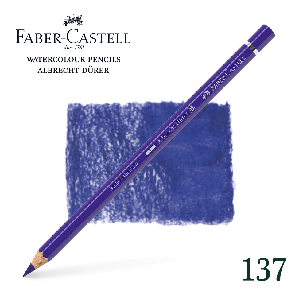 137 Blue violet - Watercolor pencil - Faber Castell - Albrecht Durer