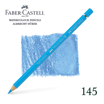 145 Light phthalo blue - Watercolor pencil - Faber Castell - Albrecht Durer