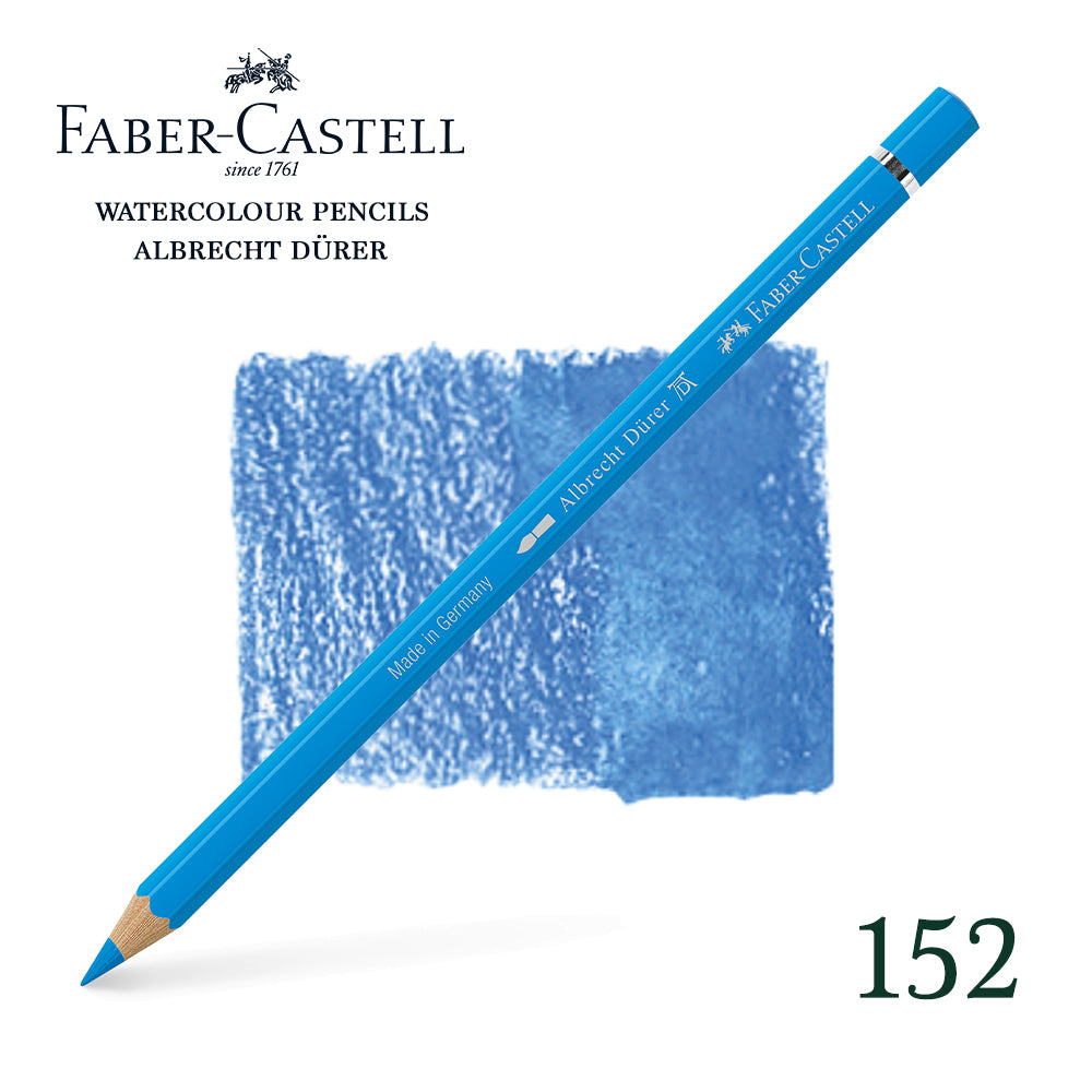 152 Phthaloblau mittel - Aquarellstift - Faber-Castell - Albrecht Dürer