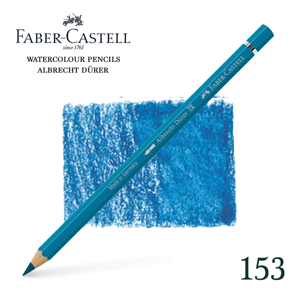 153 Cobalt turquoise - Watercolor pencil - Faber Castell - Albrecht Durer