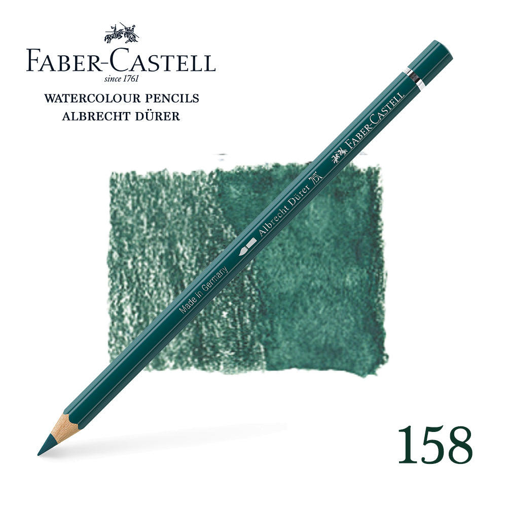 158 Deep cobalt green - Watercolor pencil - Faber Castell - Albrecht Durer