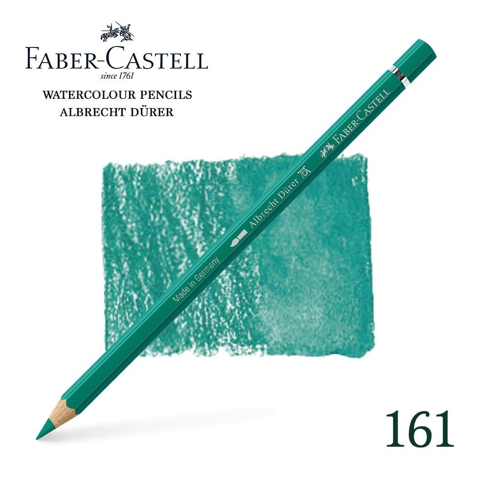 160 Vert phtalo - Crayon aquarellable - Faber-Castell - Albrecht Dürer