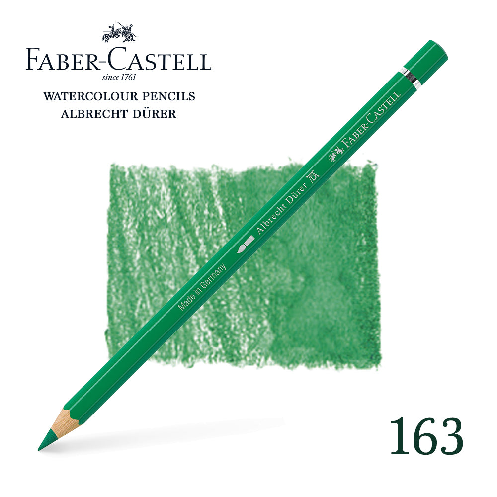163 Emerald green - Watercolor pencil - Faber Castell - Albrecht Durer