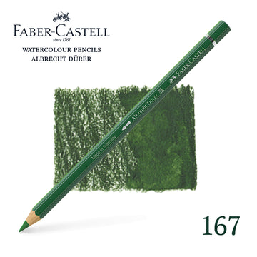 167 Permanent green olive - Watercolor pencil - Faber Castell - Albrecht Durer