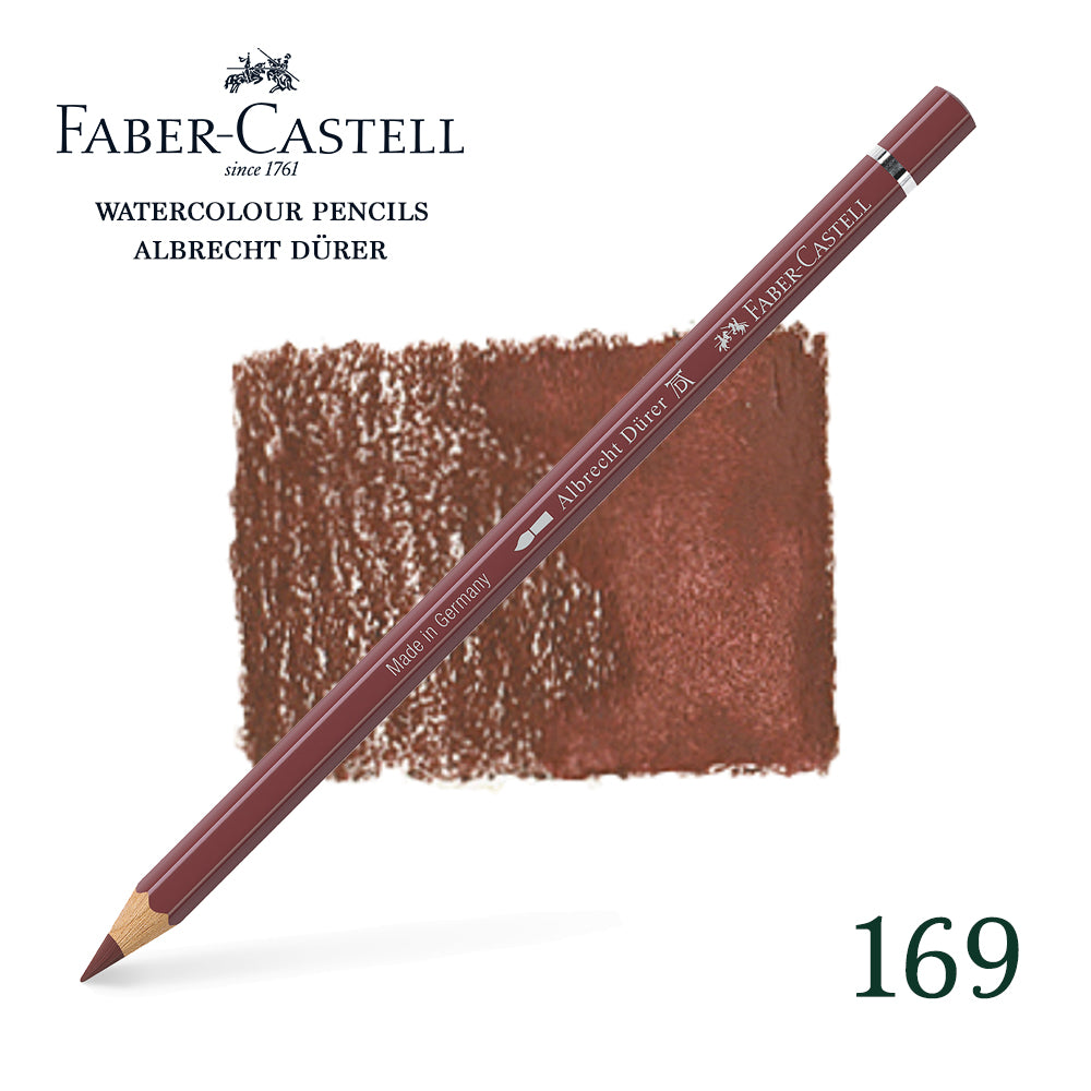169 Caput mortuum - Watercolor pencil - Faber Castell - Albrecht Durer