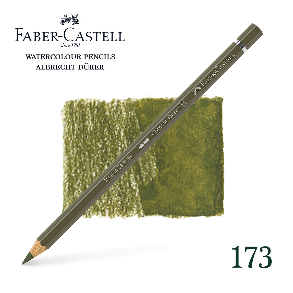 173 Olivgrün gelblich - Aquarellstift - Faber-Castell - Albrecht Dürer