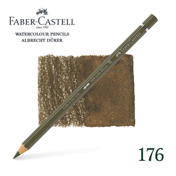 176 Van dyck brown - Watercolor pencil - Faber Castell - Albrecht Durer