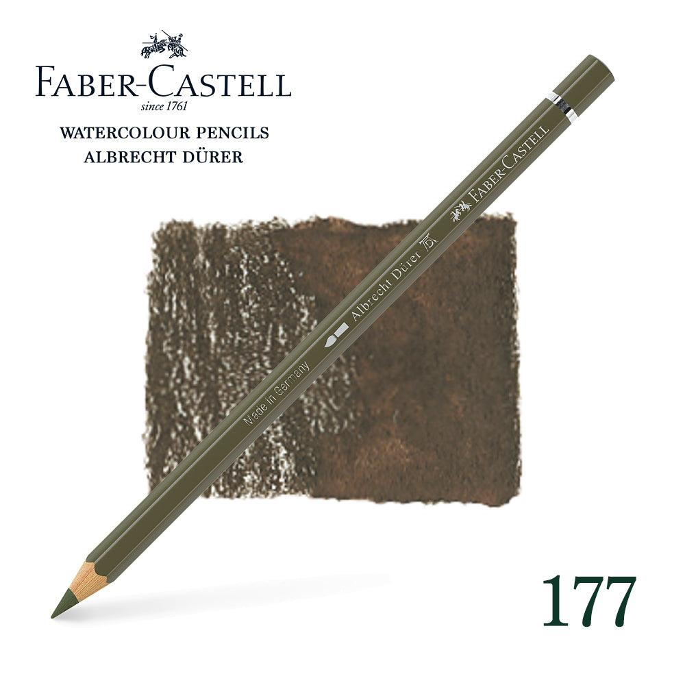 177 Walnut brown - Watercolor pencil - Faber Castell - Albrecht Durer