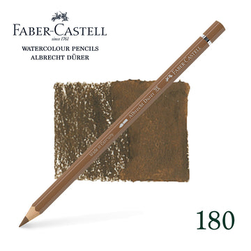 180 Raw umber - Watercolor pencil - Faber Castell - Albrecht Durer