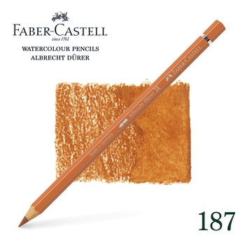 187 Burnt ochre - Watercolor pencil - Faber Castell - Albrecht Durer