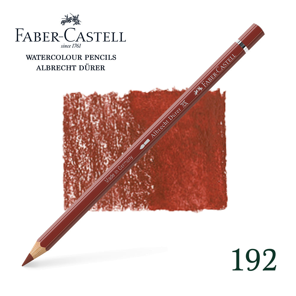 192 Rouge indien - Crayon aquarellable - Faber-Castell - Albrecht Dürer