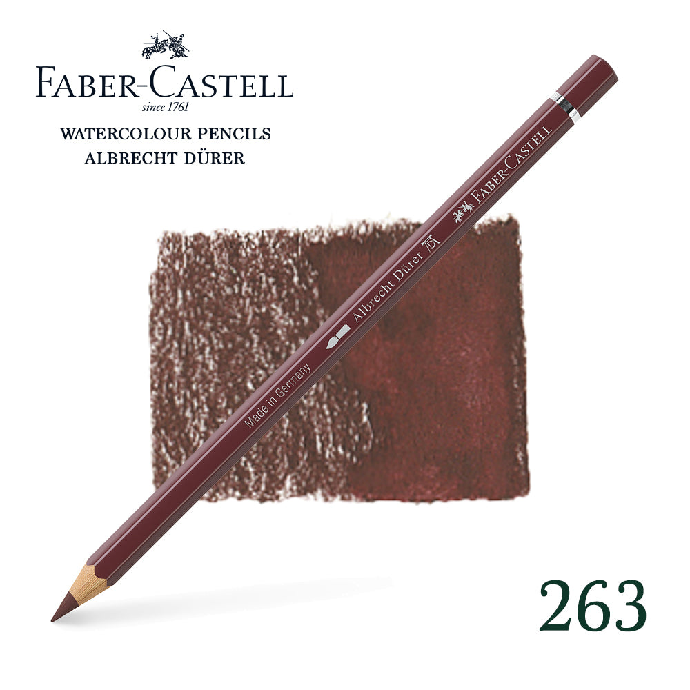 263 Caput mortuum violett - Aquarellstift - Faber-Castell - Albrecht Dürer 