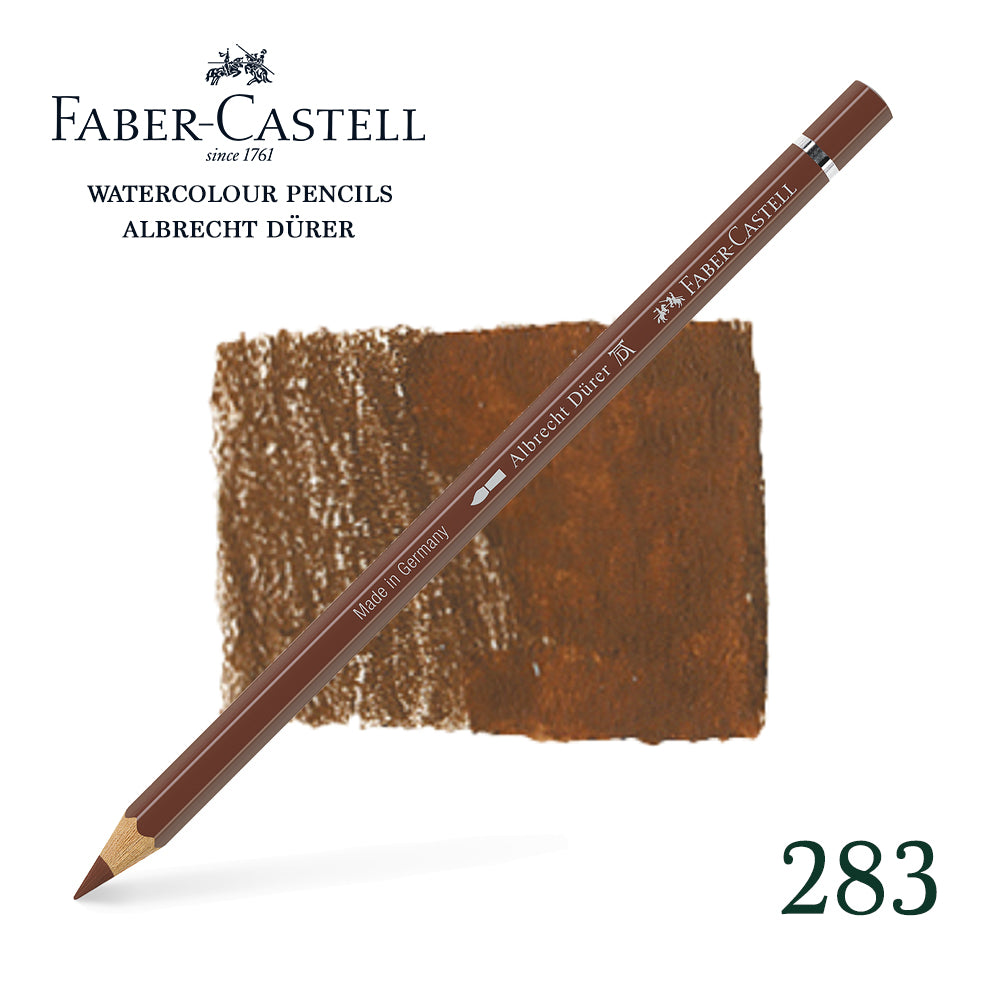 283 Terre de Sienne brûlée - Crayon aquarellable - Faber-Castell - Albrecht Dürer