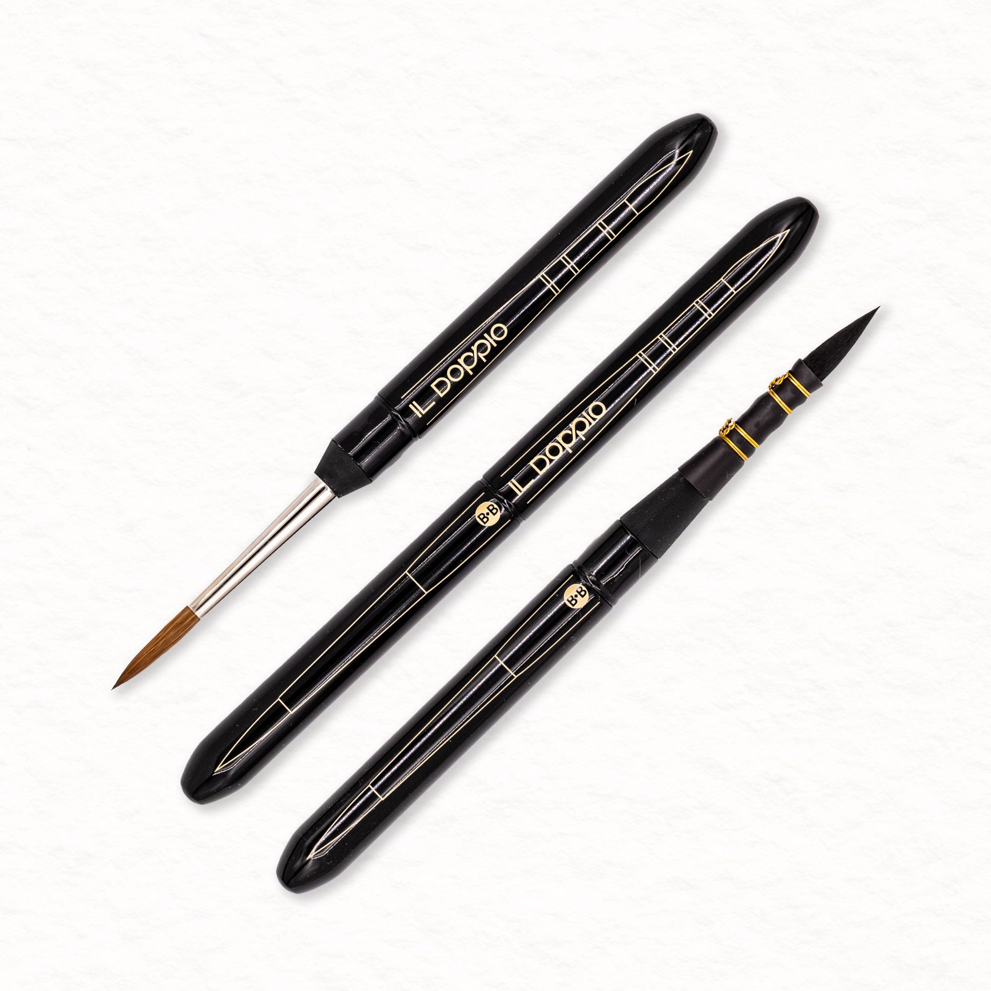 Il Doppio – Aquarell-Reisepinsel – Borciani Bonazzi