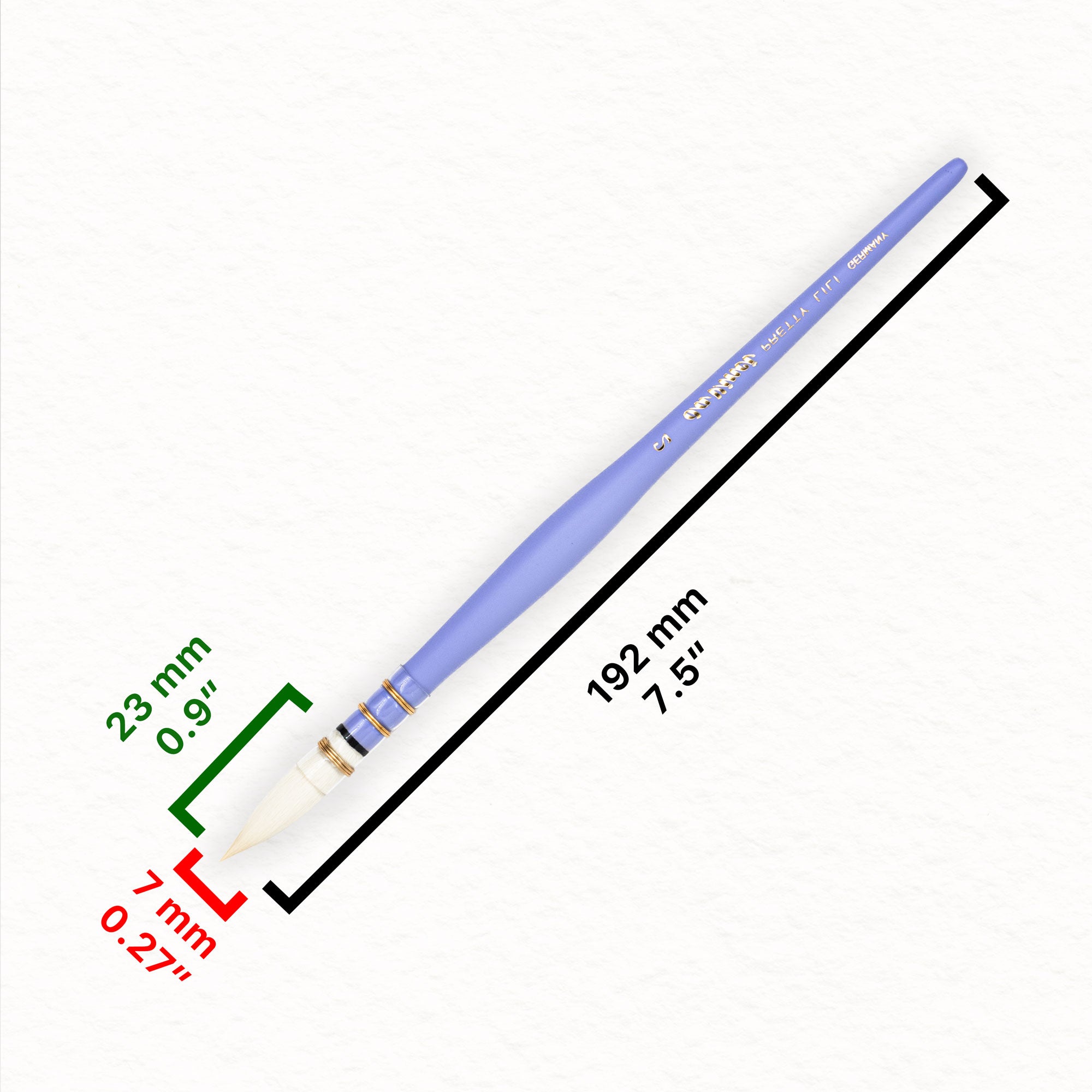 Pretty Lili - Da Vinci - Pinceau aquarelle synthétique