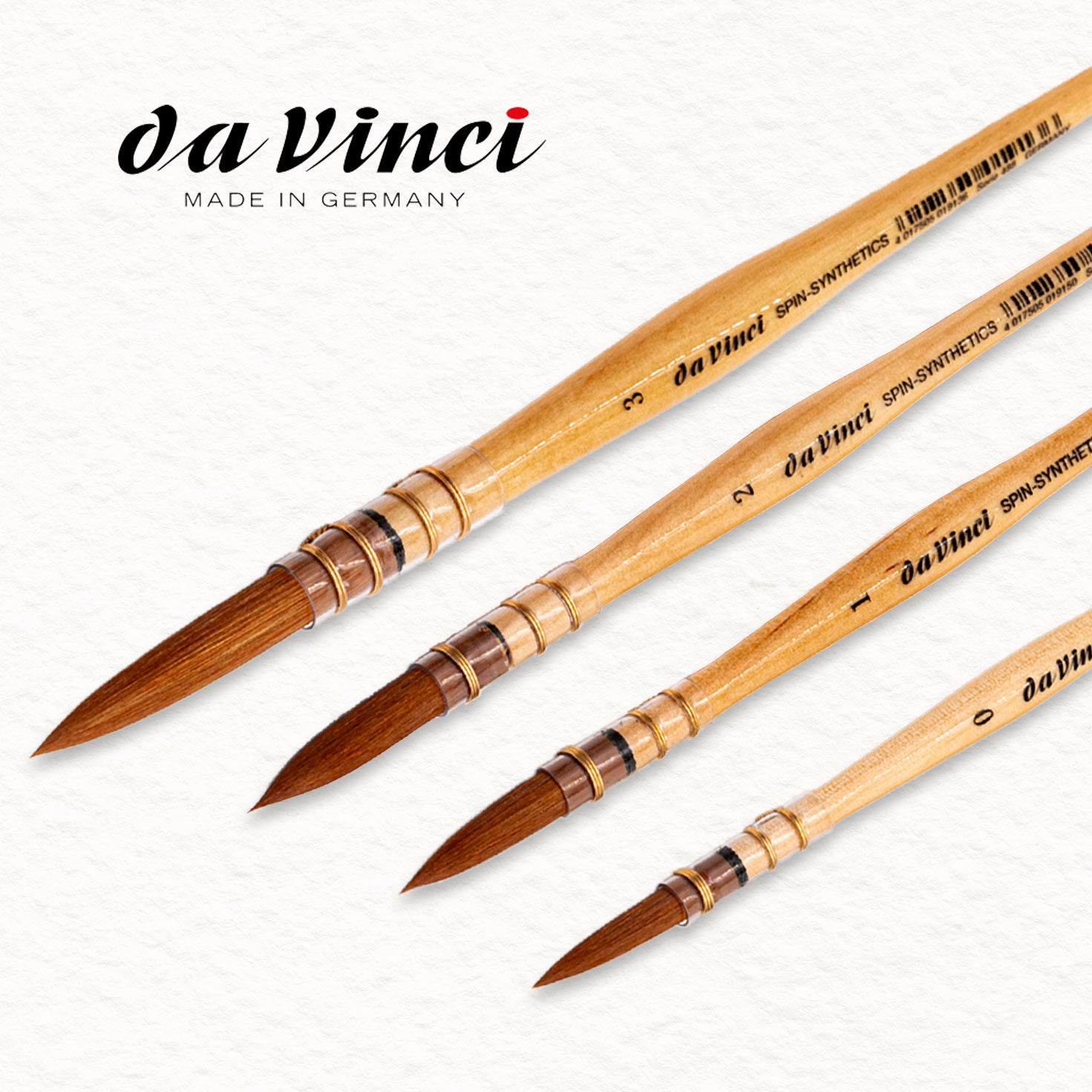 Spin Synthetic - Da Vinci (série 488) - Pinceau aquarelle 