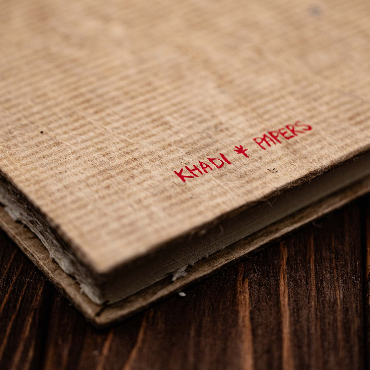 Khadi watercolor sketchbook 13x16 cm - Handmade 100% cotton paper