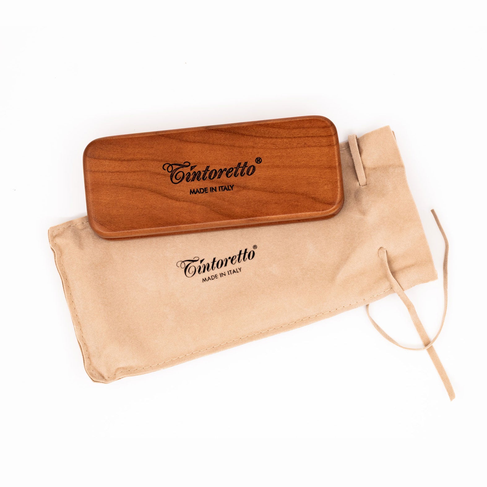 4 Travel brushes in wooden pocket case - Vajo - Tintoretto (553)