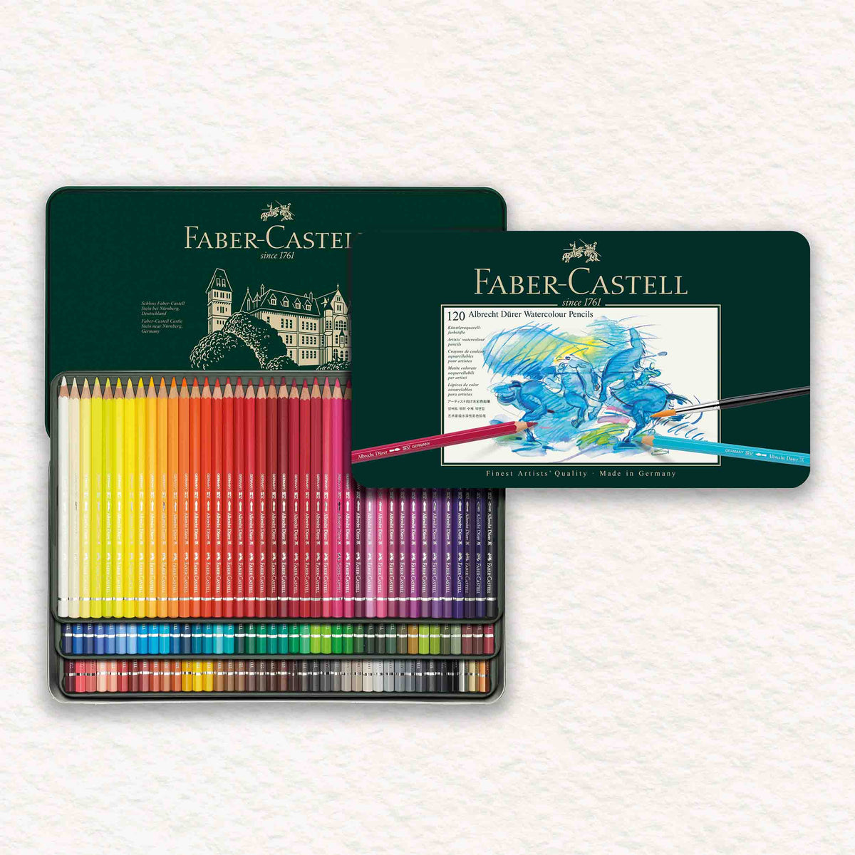 Set de 120 crayons aquarellables – Faber-Castell – Albrecht Dürer