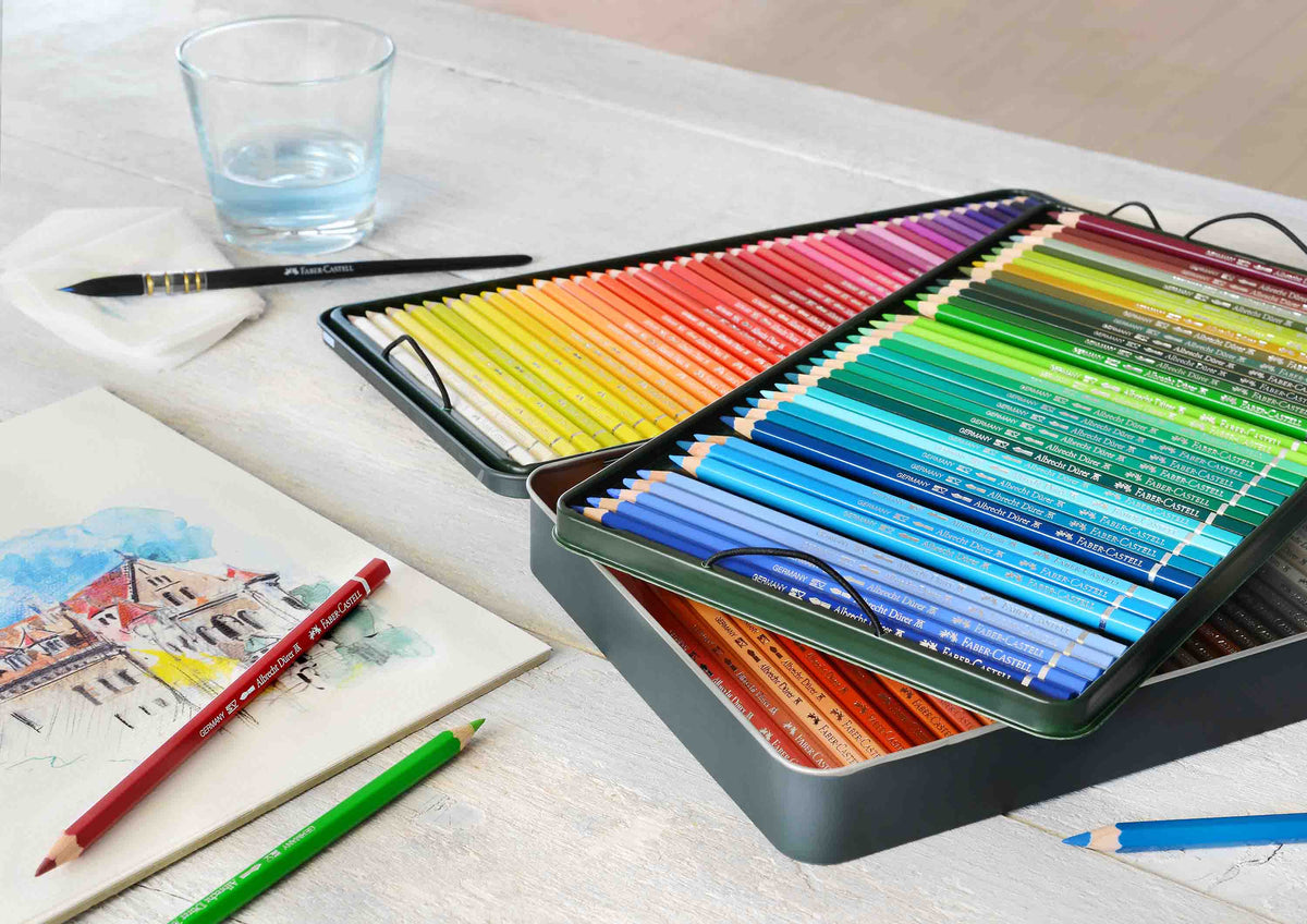 Set de 120 crayons aquarellables – Faber-Castell – Albrecht Dürer
