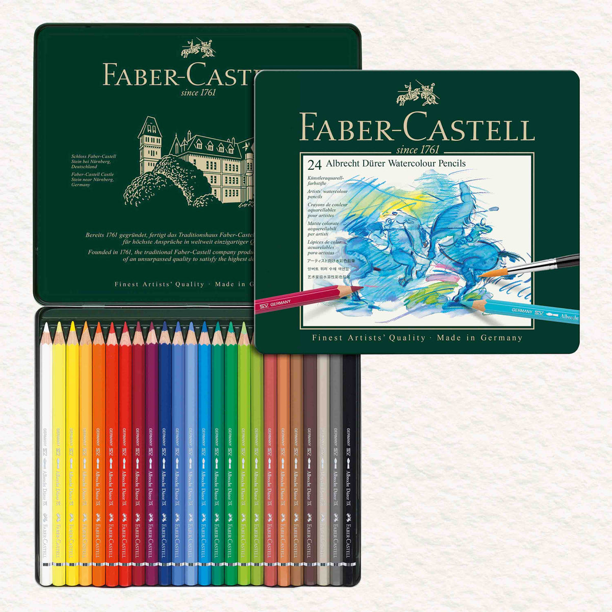 Set de 24 crayons aquarellables – Faber-Castell – Albrecht Dürer
