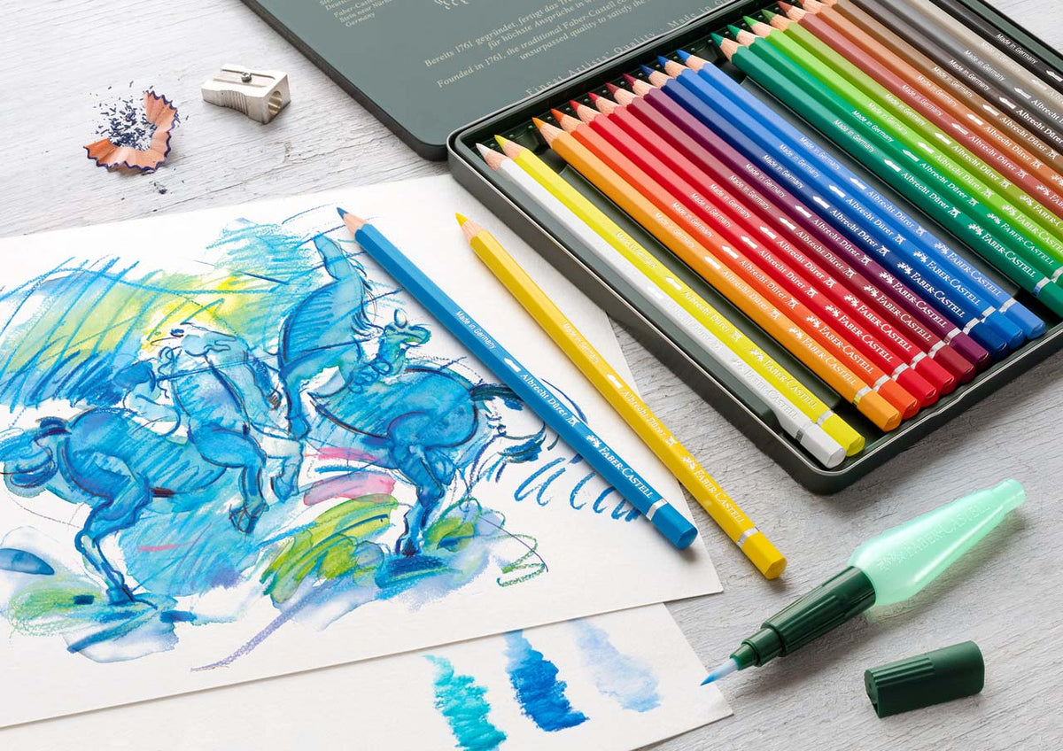 Set de 24 crayons aquarellables – Faber-Castell – Albrecht Dürer