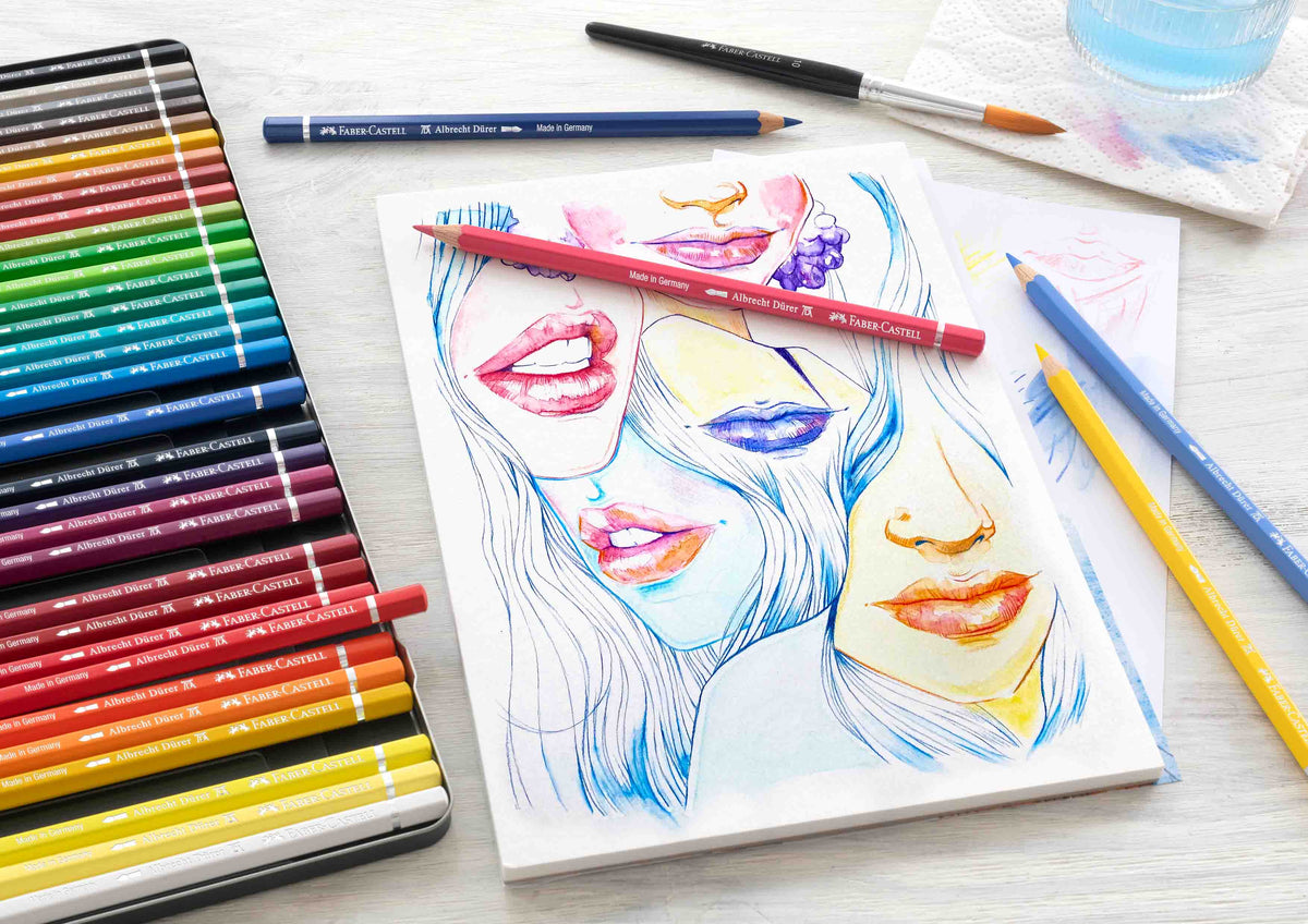 Set van 36 aquarelpotloden – Faber-Castell – Albrecht Dürer